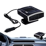Auto Enteiser, Tragbare Auto Heizung | Heizlüfter für Fensterenteiser 12V Auto Trockner...