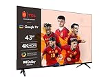 TCL 43P639 43 Zoll (108cm) LED Fernseher, 4K UHD, Smart TV, Google TV, HDR 10, Dynamic...