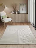 the carpet Everest - moderner Kurzflor Teppich Wohnzimmer Schlafzimmer mit...