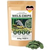 Wels Futtertabletten 500g - 1L Fishfutter Aquarium mit Spirulina - Sinkende...