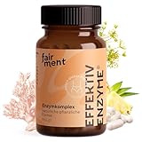 fairment EffektivEnzyme - Premium Enzyme-Komplex mit Bromelain, Sango Meereskoralle,...