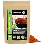 Alpi Nature Cayennepfeffer gemahlen BIO 100g, Cayenne Pfeffer, Cayennepfeffer...