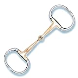 Stübben Gebiss 2236 Olivenkopftrense einfach gebrochen - 12,5 cm - 16 mm - Sweet Copper