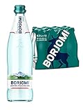 BORJOMI Natuerliches Mineralwasser mit Kohlensaeure versetzt, 12er Pack, 12 x 500 ml...