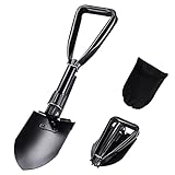 YORFULL Klappspaten, Multifunktions Schaufel zum Schneeschaufeln, Camping...