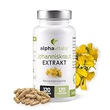 Johanniskraut Kapseln optimal dosiert mit natürlichem Hypericin - 120 Stk. -...