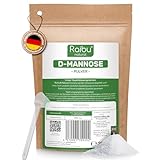 RAIBU D-Mannose Pulver 250g - D Mannose Pulver in Deutschland abgefüllt & Laborgeprüft I...