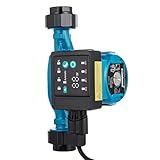 KATSU Warmwasser-Umwälzpumpe Heizungsumwälzpumpe 90W einstellbarer Leistungsmodus für...