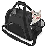 YLONG Transporttasche für Katzen und Hunde, von Fluggesellschaften zugelassen, weiche...