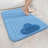 KQIEJUY Duschmatte rutschfest, Badematte Antirutschmatte Dusche mit Ablauflöchern,...