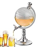 Zuasdvnk Whiskey-Kugel | Weinbelüfter Ausgießer 1,5 l Dekanter Spender, Globus-Dekanter...