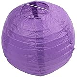 Daconovo Chinesische Papierlaternen, Hochzeit, Party, Dekoration, 15,2 cm, Violett