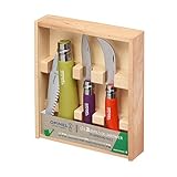Opinel Gärtner-Satz, Stahl Sandvik 12C27, rostfrei Messer, grau, M