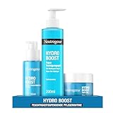 Neutrogena Hydro Boost Geschenk Set, Aqua Reinigungsgel, Perlen Serum & Aqua Gel...