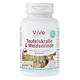 Teufelskralle & Weidenrinde - 90 Kapseln - standardisierte Extrakte mit...