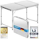 Klappbarer Multifunktionstisch Mehrzwecktisch Campingtisch Klapptisch Markttisch...