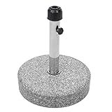 Mendler Sonnenschirmständer HWC-F92, Schirmständer Schirmhalter, Granit - 24kg...