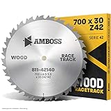 Amboss Werkzeuge HM Metall, Kreissägeblatt für Brennholz - 700 x 4.0 x 30 Z=42...
