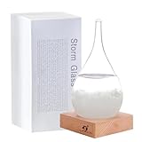 Sturmglas Mode Kreative Wassertropfen Glas Barometer Sturmglas zur Wettervorhersage Coole...