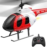 Ancesfun Hubschrauber Ferngesteuert, RC Helikopter Höhe Halten, One-Key-Start...