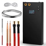 Punktschweißgerät mit Akku 11000mAh Batterie, Mini Spot Welder 5M Nickelblech...