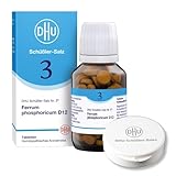 DHU Schüßler-Salz Nr. 3 Ferrum phosphoricum D12 – Das Mineralsalz des Immunsystems –...