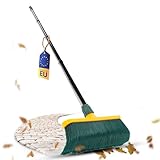 Novaliv Premium Krallenbesen mit Stiel 30cm, Spezialbesen gebogenen Borsten...