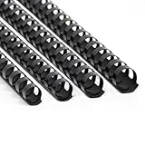 RAYSON Plastikbinderücken, 90-190 Blatt,12 mm 14 mm 16 mm 18 mm, 21-Ring, Multi-Size, DIN...