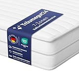 Träumegut24 AquaFlex 7-Zonen Matratze 90x200 cm | H2&H3 | Ergonomische Kaltschaummatratze...