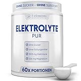 Elektrolyte PUR • 420g (60 Portionen) • Ohne Zucker & Süßungsmittel •...