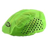 ENLACE Fahrradhelm Regenschutz,Reflektierend Helmüberzug Fahrradhelm Wasserdicht...