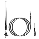 RED WOLF Marine Radio Antenne Flexible, Gummi Ente Antenne FM AM für Boot Yacht...