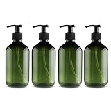 Kitchnexus Leere Flaschen aus PET-Kunststoff, 500 ml, Leere Flaschen,...