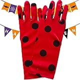 Marienkäfer-Kostümhandschuhe - Partyhandschuhe für Kinder, Verkleidungshandschuhe |...
