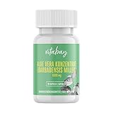 Vitabay Aloe Vera Kapseln hochdosiert (Barbadensis Miller) 6000 mg - Made in...