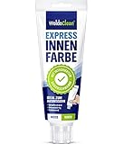 Wandfarbe zum Ausbessern für Wände und Decken 225ml - Express Innenfarbe mit...
