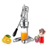 Handelsübliche Fruchtpresse, robuste Zitruspresse aus Edelstahl für Orangen-, Zitronen-,...