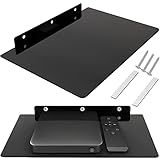Retoo Multimedia Glasregal für DVD-Player, Kabel-Boxen, Spielkonsolen, Blu-Ray Player,...
