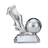 QSTDGVPW Desktop Ornament Soccer Trophy Award Schuhe für Die Verwendung von Zuhause Und...