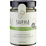 SweMa Bio Frische Gemüsebrühe klassisch für 12 Liter, 73% Gemüse, Steinsalz, Gewürze...