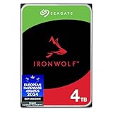 Seagate IronWolf 4TB interne Festplatte, NAS HDD, 3.5 Zoll, 5400 U/Min, CMR, 64 MB Cache,...