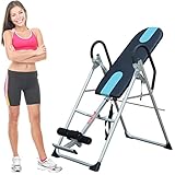 PALANK Verstellbare Inversionsbank, Faltbarer Schwerkrafttrainer (mit 3...
