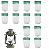 WJIAAA Glühstrumpf Gaslampe,12 Stück Glühstrümpfe Für gaslampe Camping Gaslampen...