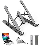 AOVUYCK-Store Laptopständer, Laptopständer mit 8 verstellbaren Stufen, Rutschfester...