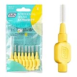 TePe Interdentalbürsten Extra Soft Gelb (ISO Größe 4: 0,7 mm) / Für eine besonders...