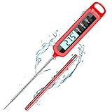DOQAUS Grillthermometer Fleischthermometer 3S Instant Read Bratenthermometer...
