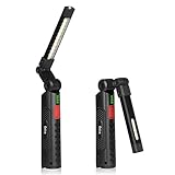 Eslas LED Arbeitsleuchte, Werkstattlampe Akku, 3 Seitig 7 Lichtmod 360° Drehbar, Starker...