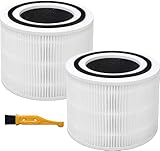 2 Stück Core 300-RF Ersatzfilter kompatibel mit LEVOIT 300 300S Luftreiniger,...