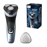 Philips Shaver Series 3000X – Elektrischer Nass- und Trockenrasierer für Männer in...