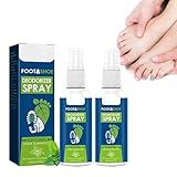 Geruchsstopp Schuhspray, Fuß-Reinigungsspray, Nagelpilz-Fußspray, Athleten-Fußspray,...